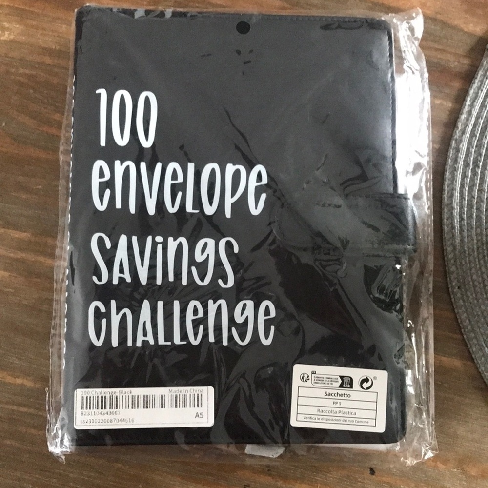2/$10 | 100 Envelope Savings Challenge Binder